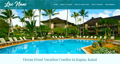 Desktop Screenshot of laenanikauai.com
